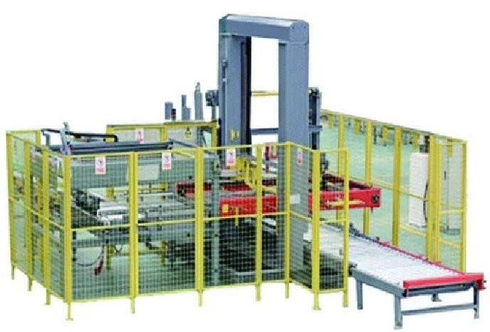 High And Low Position Automatic Palletizer 380V 10KW Automated Palletizing Equipment